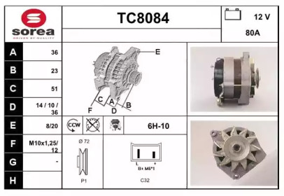 Генератор SNRA TC8084