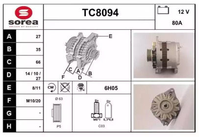 Генератор SNRA TC8094