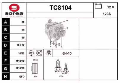 Генератор SNRA TC8104