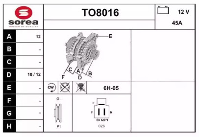 Генератор SNRA TO8016