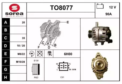 Генератор SNRA TO8077