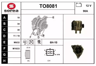 Генератор SNRA TO8081