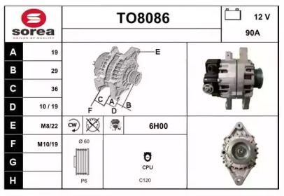 Генератор SNRA TO8086