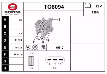 Генератор SNRA TO8094