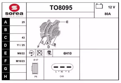 Генератор SNRA TO8095