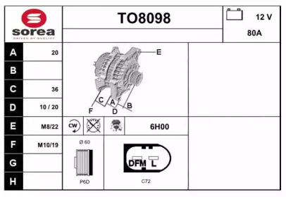 Генератор SNRA TO8098