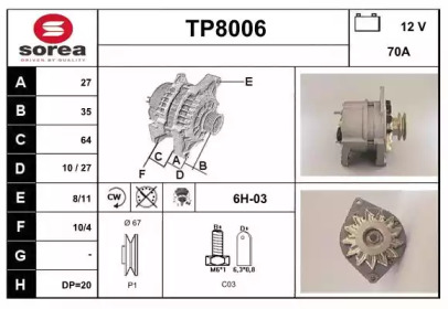 Генератор SNRA TP8006