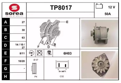 Генератор SNRA TP8017