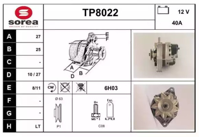 Генератор SNRA TP8022