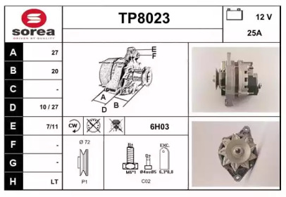 Генератор SNRA TP8023