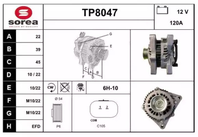 Генератор SNRA TP8047