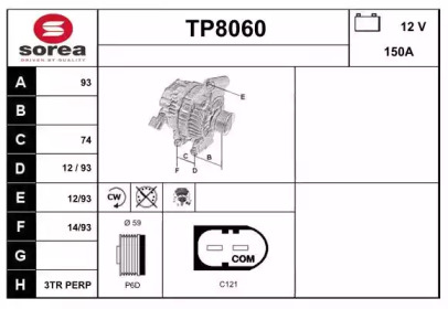 Генератор SNRA TP8060