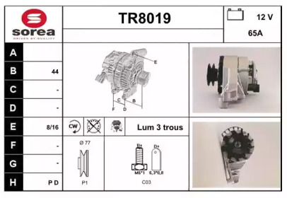 Генератор SNRA TR8019