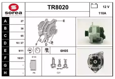 Генератор SNRA TR8020