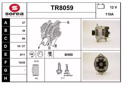  SNRA TR8059