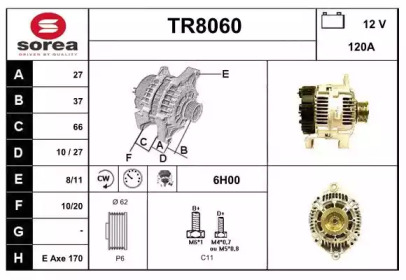 Генератор SNRA TR8060