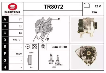 Генератор SNRA TR8072