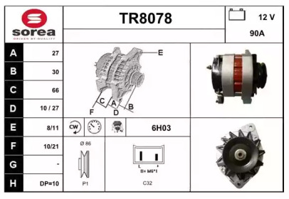 Генератор SNRA TR8078