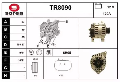 Генератор SNRA TR8090