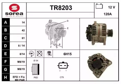  SNRA TR8203