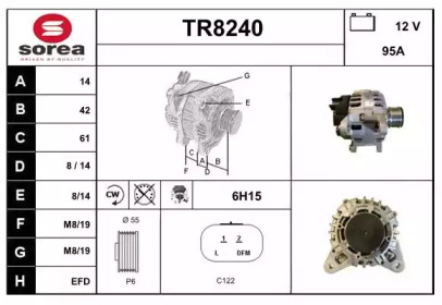 Генератор SNRA TR8240