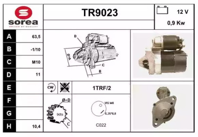 Стартер SNRA TR9023