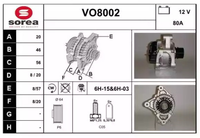  SNRA VO8002