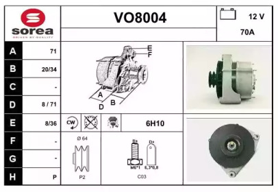 Генератор SNRA VO8004