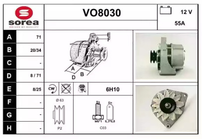 Генератор SNRA VO8030