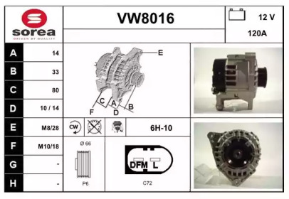 Генератор SNRA VW8016