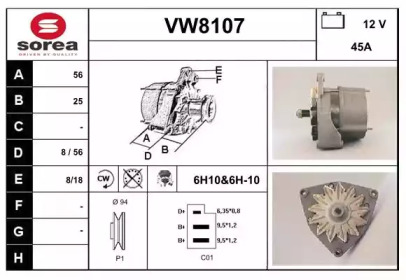 Генератор SNRA VW8107