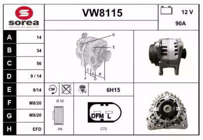 Генератор SNRA VW8115