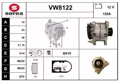 Генератор SNRA VW8122