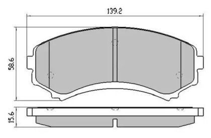 Комплект тормозных колодок FREMAX FBP-0854