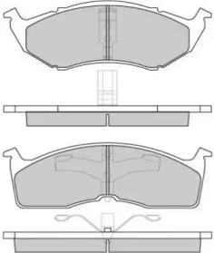 Комплект тормозных колодок FREMAX FBP-1669