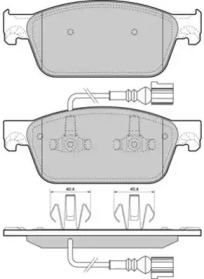 Комплект тормозных колодок FREMAX FBP-1672