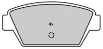 Комплект тормозных колодок FREMAX FBP-1765