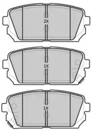 Комплект тормозных колодок FREMAX FBP-1814