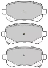 Комплект тормозных колодок FREMAX FBP-1826