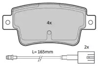 Комплект тормозных колодок FREMAX FBP-1843