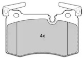 Комплект тормозных колодок FREMAX FBP-1847