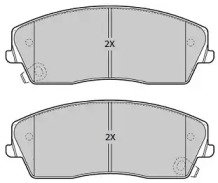 Комплект тормозных колодок FREMAX FBP-1883