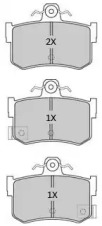 Комплект тормозных колодок FREMAX FBP-1910