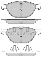 Комплект тормозных колодок FREMAX FBP-1928