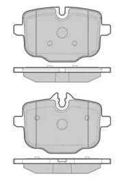 Комплект тормозных колодок FREMAX FBP-1966