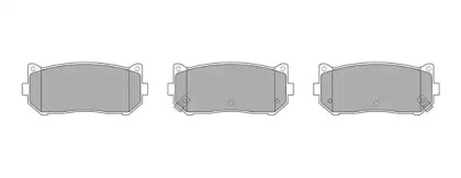 Комплект тормозных колодок FREMAX FBP-1600