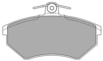 Комплект тормозных колодок FREMAX FBP-0443-01