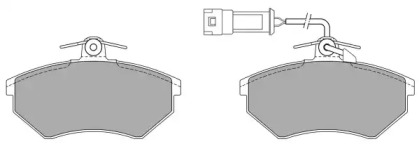 Комплект тормозных колодок FREMAX FBP-0446