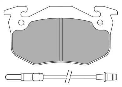 Комплект тормозных колодок FREMAX FBP-0477