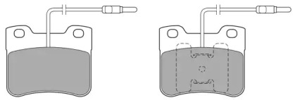 Комплект тормозных колодок FREMAX FBP-0571